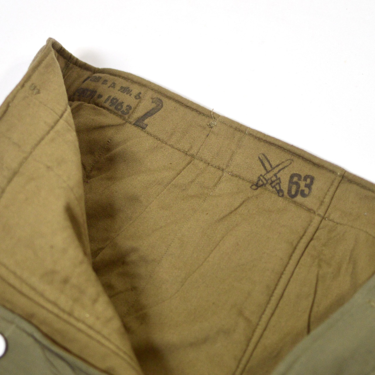 czech army dead stock quilting liner pants