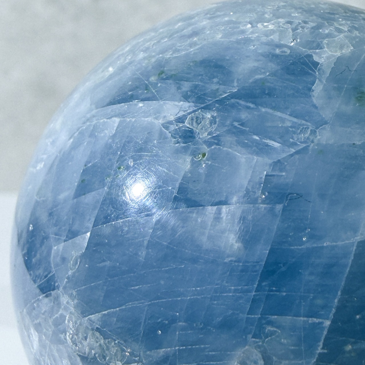 セレスタイト01 スフィア ＊ Celestite ＊ 天然石
