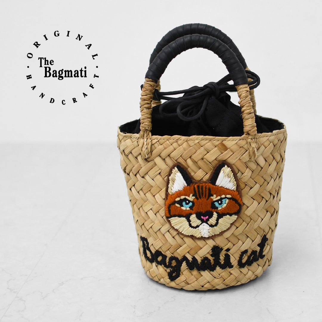 BAGMATI [バグマティ] アニマル刺繍ミニカゴバッグ [BBK26-SS45] カゴ