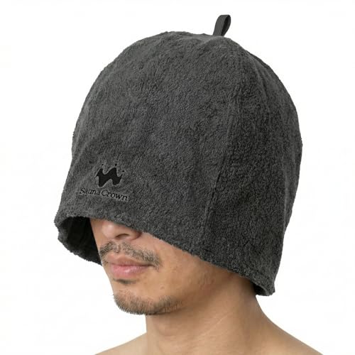 SAUNABROS掲載】SaunaCrown サウナハット 【完全没入ハット】【顔まで
