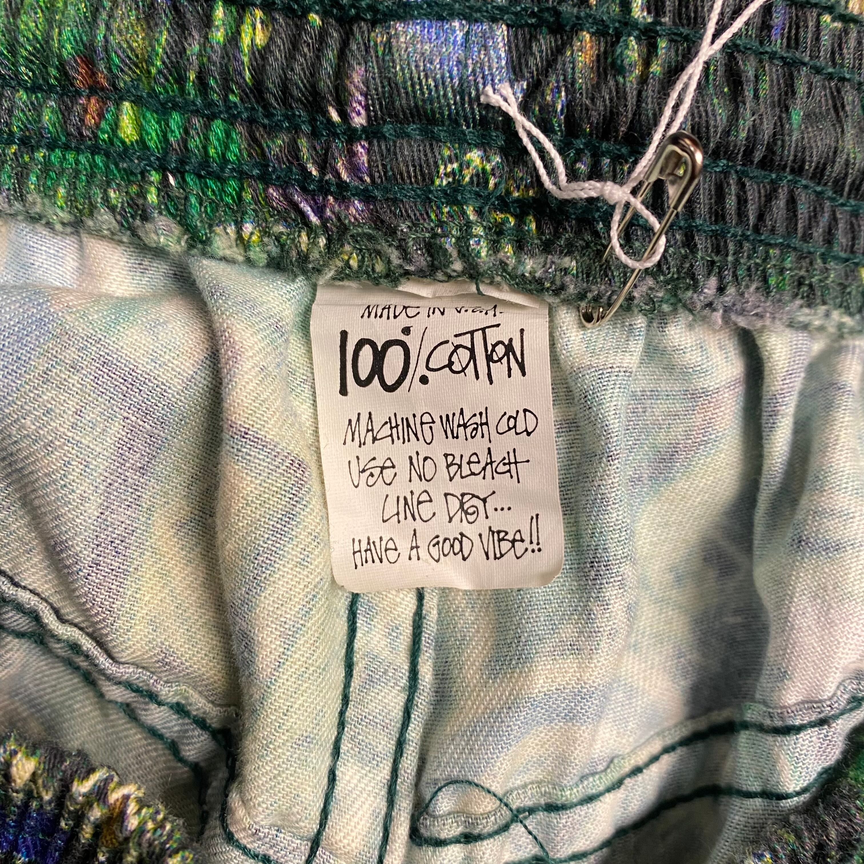 old stussy 80s 宗教柄 ショートパンツ 激レア 80s OLD STUSSY