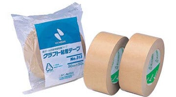 ニチバン／313-50 クラフトテープ ５０×５０ 黄土 Stationery Sakai