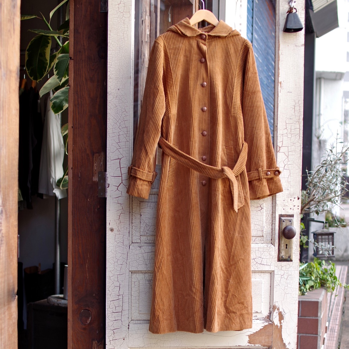 Corduroy Long Coat / コーデュロイ ロング コート | 古着屋 仙台 