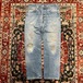 90s USA製 Levi's 501 デニムパンツ W33 L30 W82cm リーバイス ヴィンテージ グランジ ダメージ ジーンズ 544刻印 インディゴ 00s