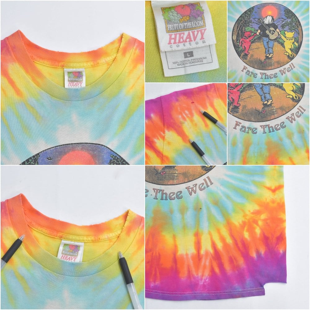 90～00s FRUIT OF THE LOOM グレイトフル・デッド ジェリー・ガルシア