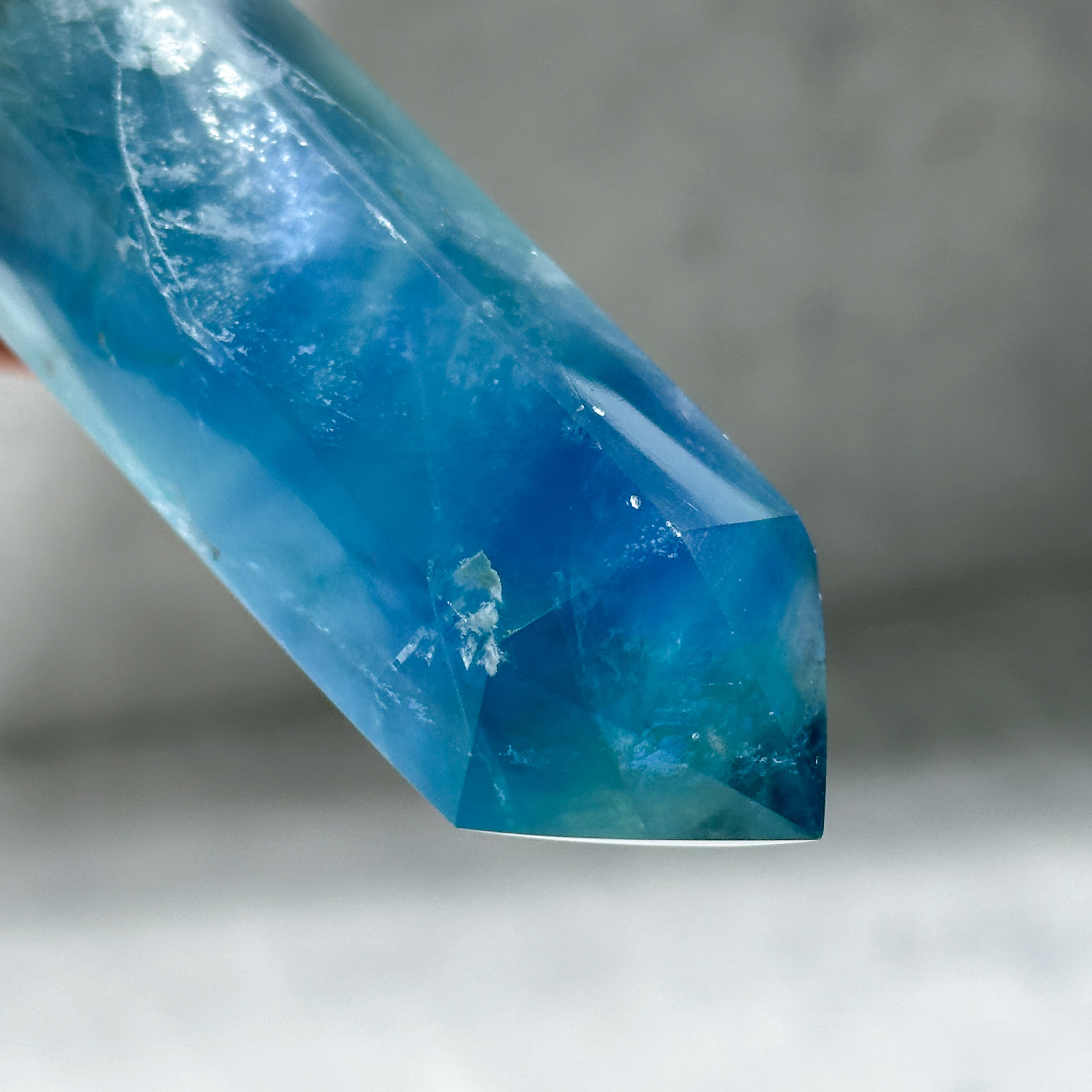 虹◎レインボーフローライト タワー型63◇ Rainbow Fluorite ◇天然石