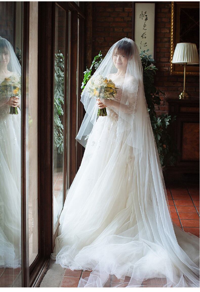 ベール・グローブ付】ウェディングドレス 結婚式