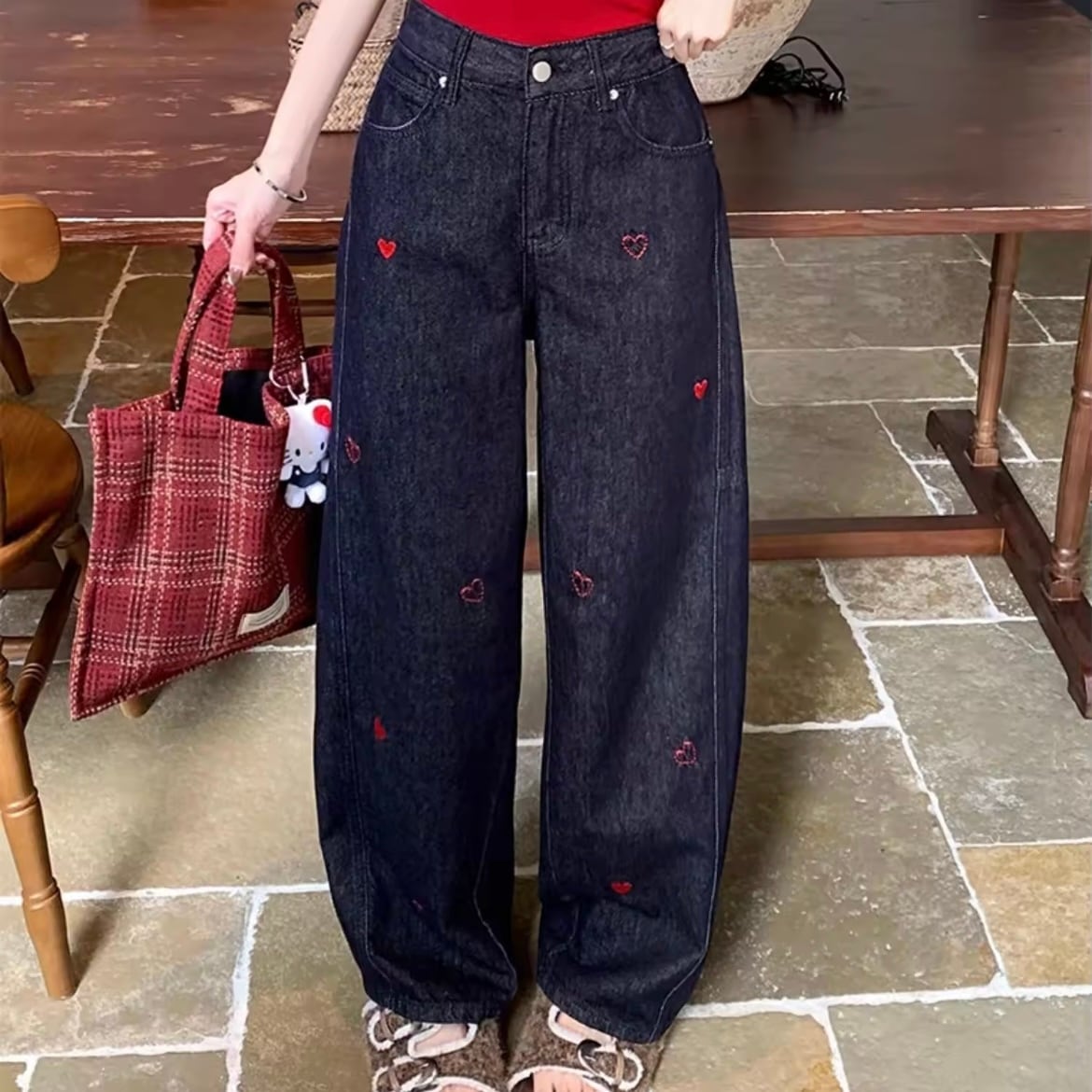 スウィートハートワイドデニム