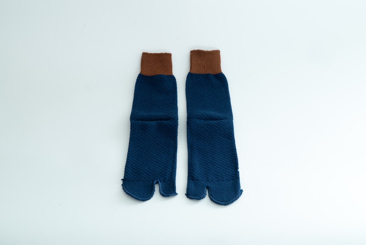 2TONE TABI SOX NAVY/靴下/足袋/NAPRON/ナプロン