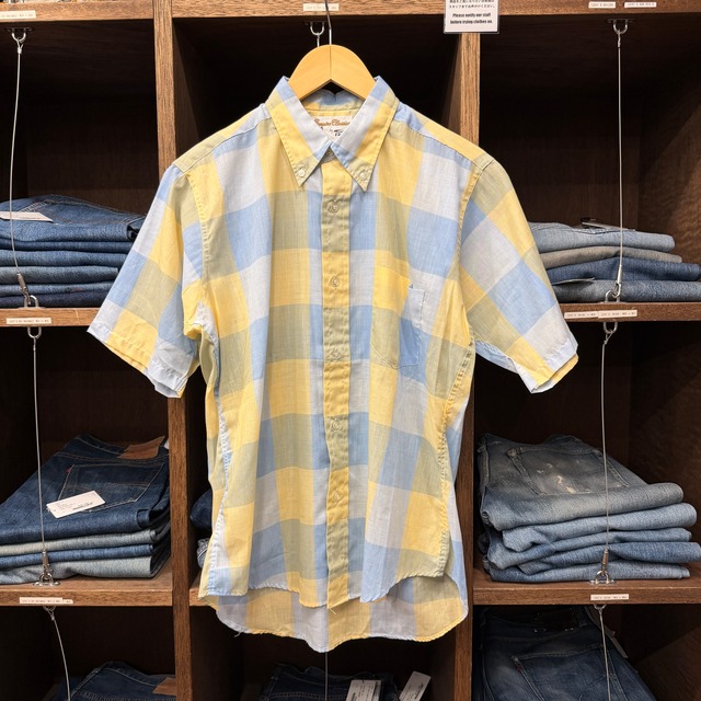 1960'S VINTAGE TOWN TOPIC S/S CHECK SHIRT 3点留