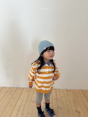 韓国子供服 / Digreen / 26Autumn / eyelet beanie / ビーニー *one size*