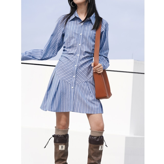 Shirt Dress & Shorts Set-up KRE1707