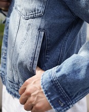 【#Re:room】VINTAGE DAMAGE DENIM JACKET［REJ144］