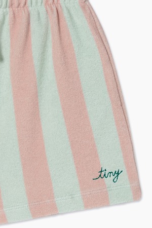 TINYCOTTONS/Stripes Towel Shorts