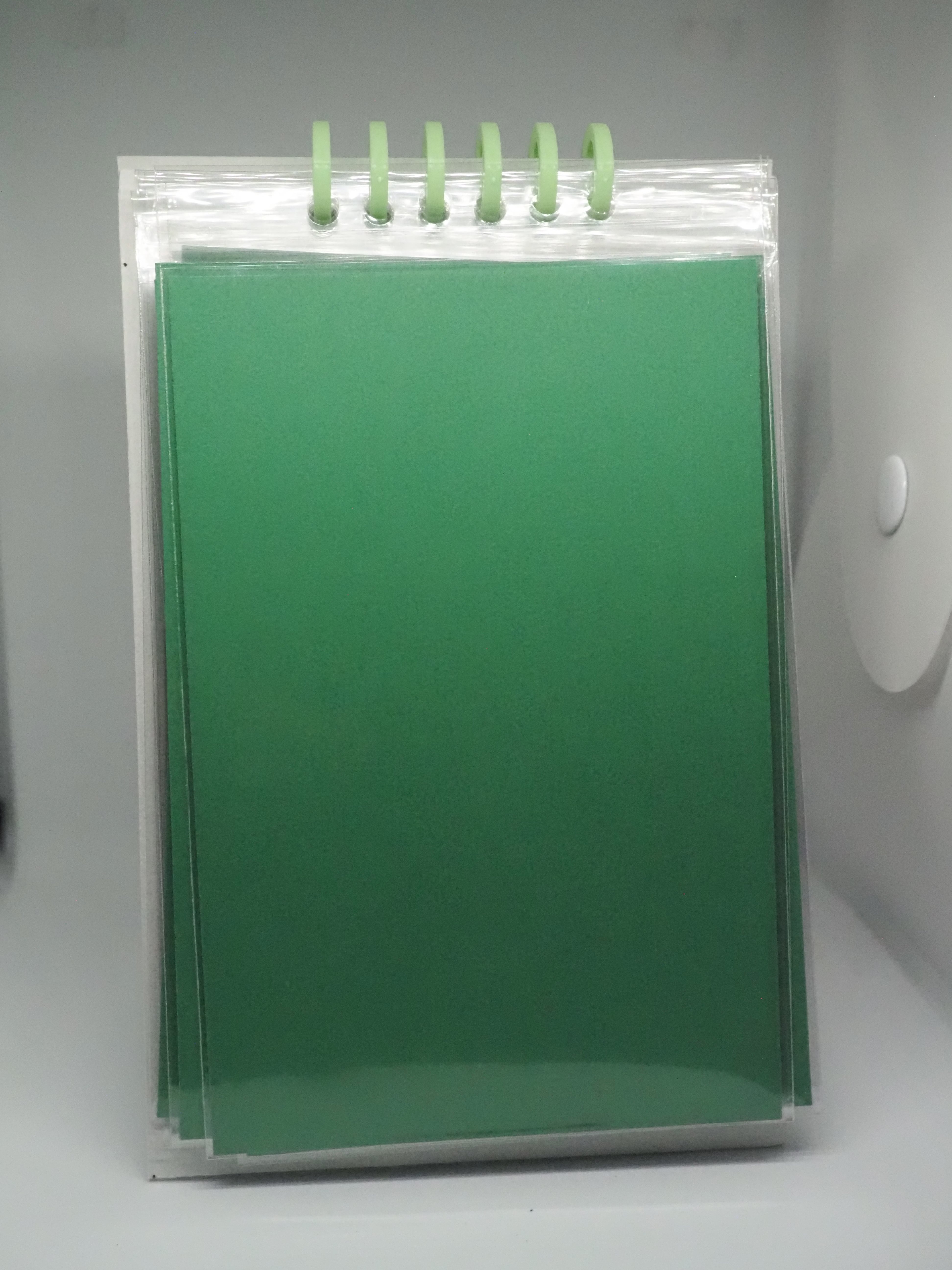 スタンプアルバム 緑色 681edb3b6b92429e577a971e445a40