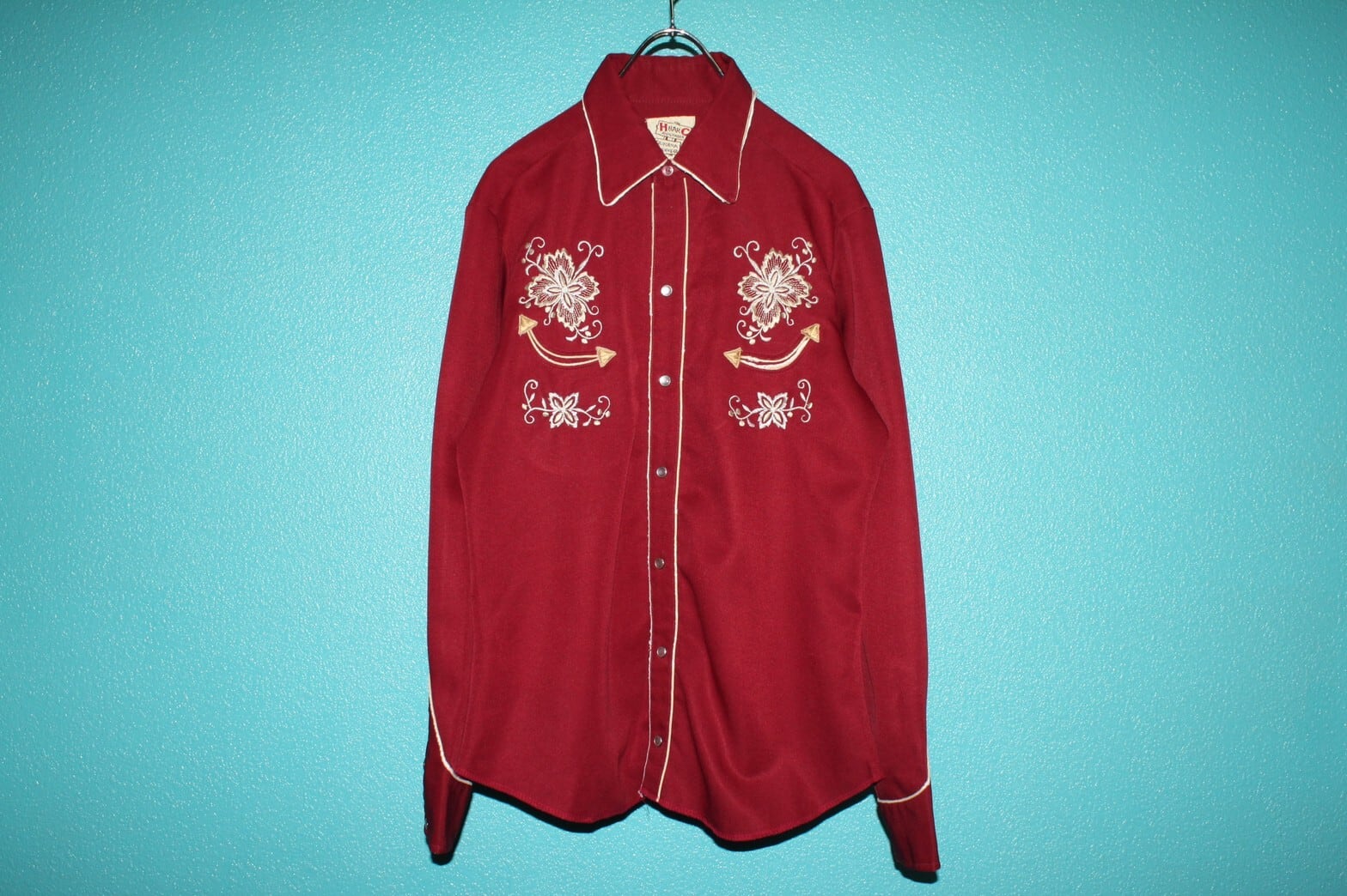 70s~80s H BAR C Western Shirt USA製 | VOLAR