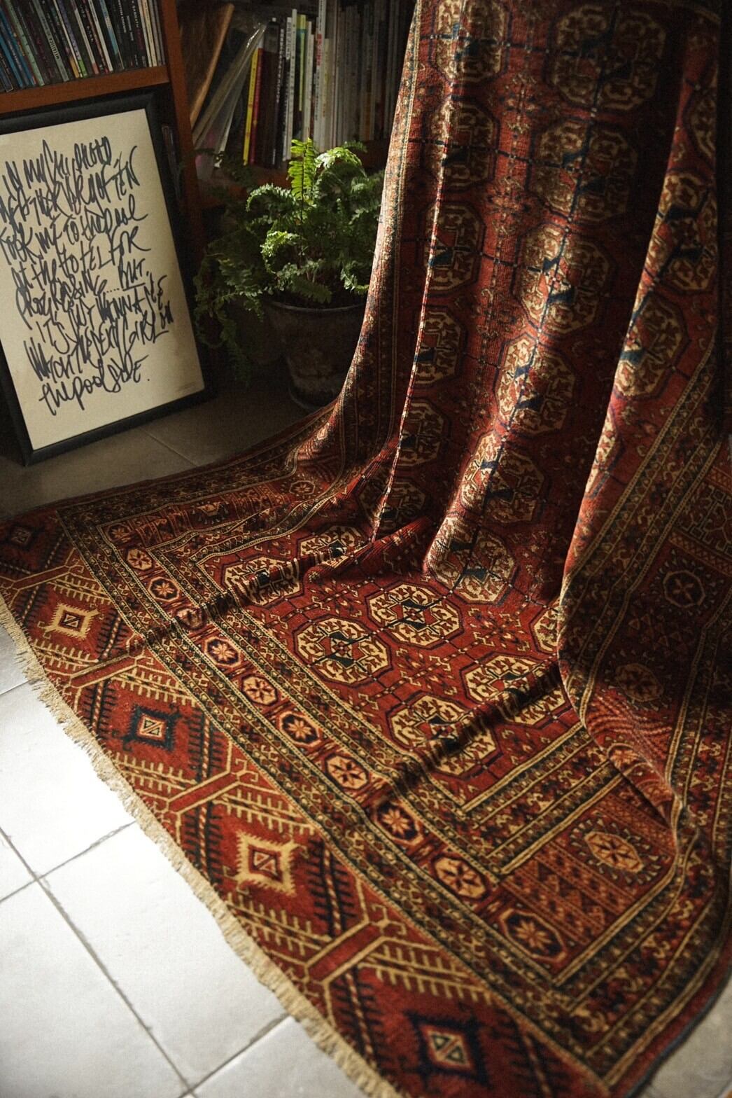 909 -Antique Turkmen Tekke rug