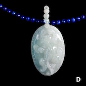 待望の再販！！翡翠とラピスの絶妙な色合いがgood！hikyu Top lapis lazuli necklace A貨翡翠 jd_ne1241