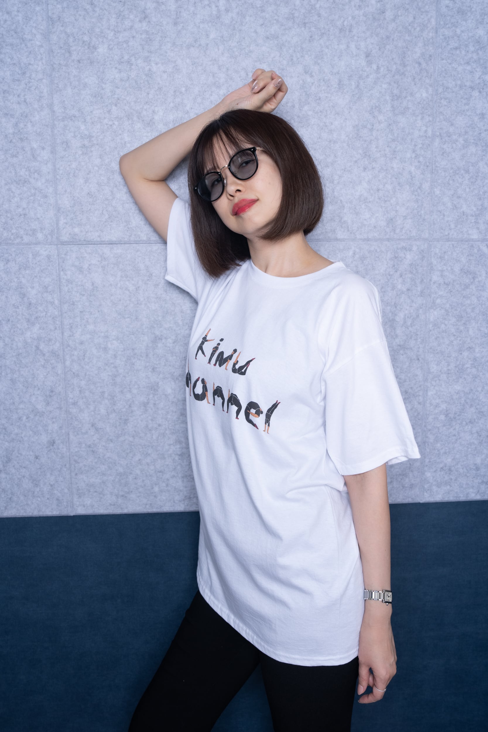 数量限定】きむちゃんねる TEE＜WHITE＞ | kimuchannel