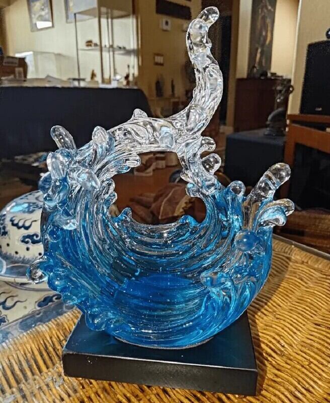 オブジェ 波 樹脂製 おしゃれ かわいい インテリア 置物