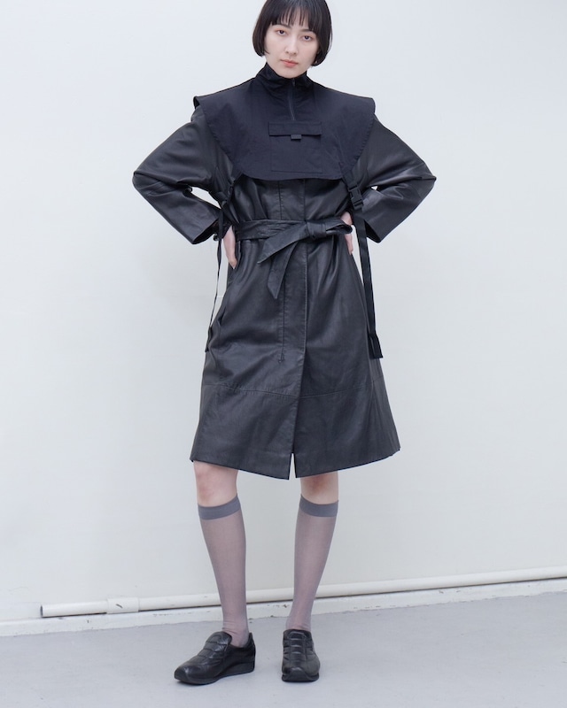 1990s Max Mara - leather coat　