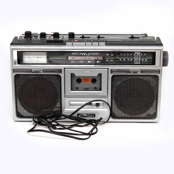 昭和レトロ Victor ビクター 正し ステレオラジオカセットレコーダーRC-646