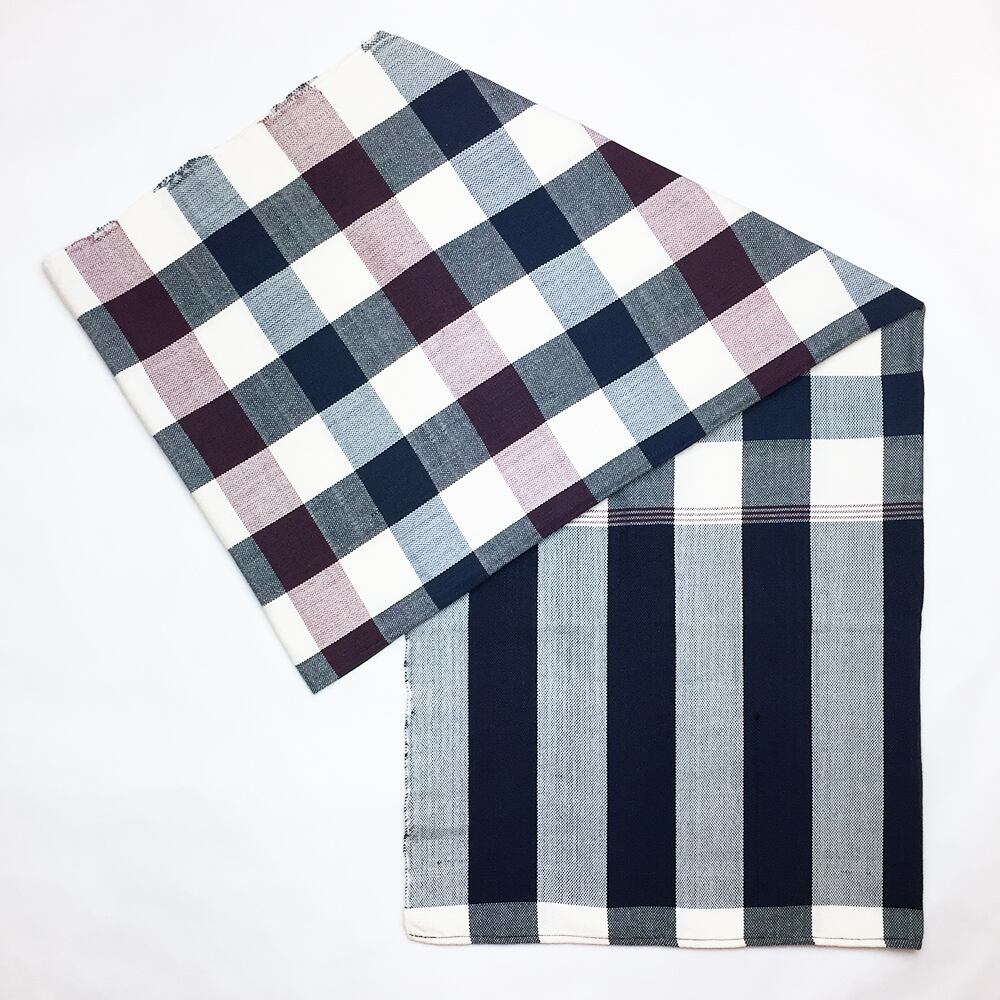 パーカオマー(ブラック×ネイビー×ワインレッド)