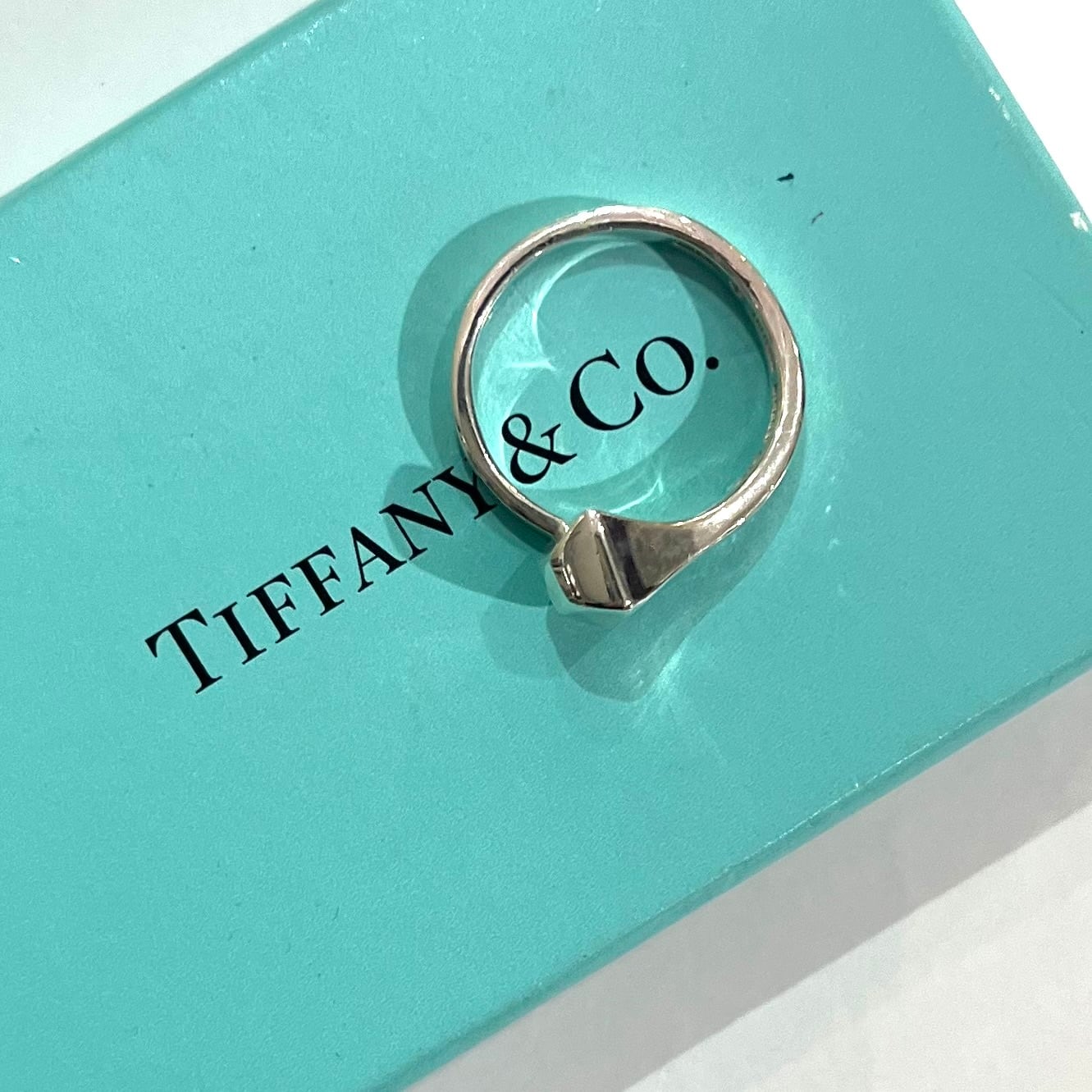 TIFFANY&CO.】ネイル ラップ 釘 指輪リング／スターリングシルバー925