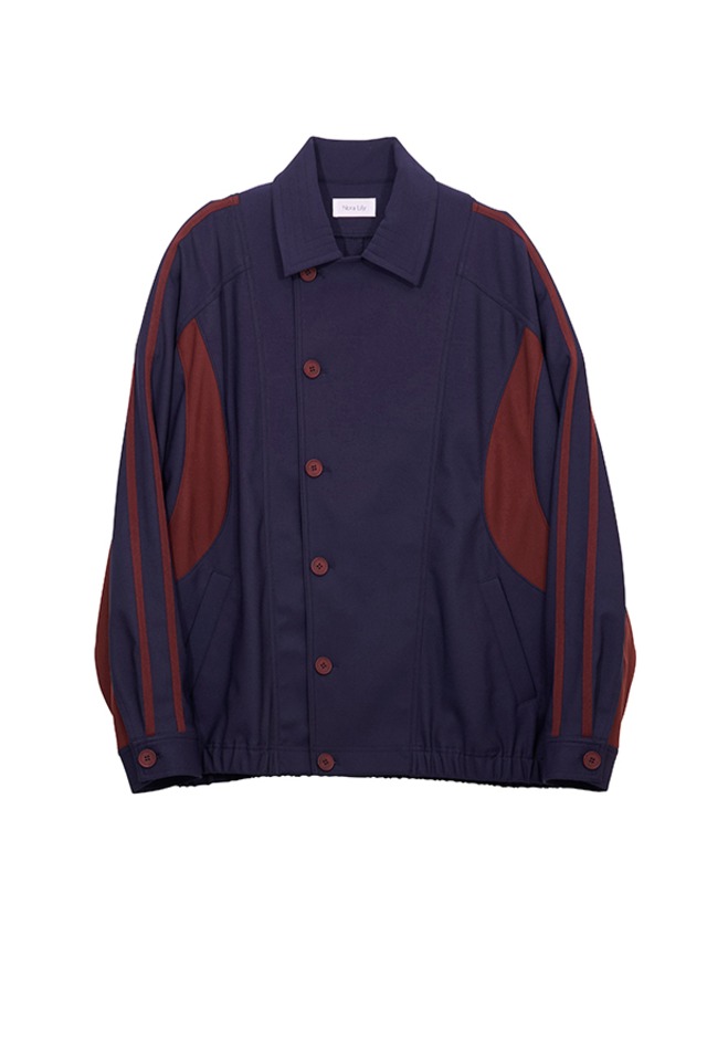 Nora Lily / ノラリリー Line Track Jersey Blouson