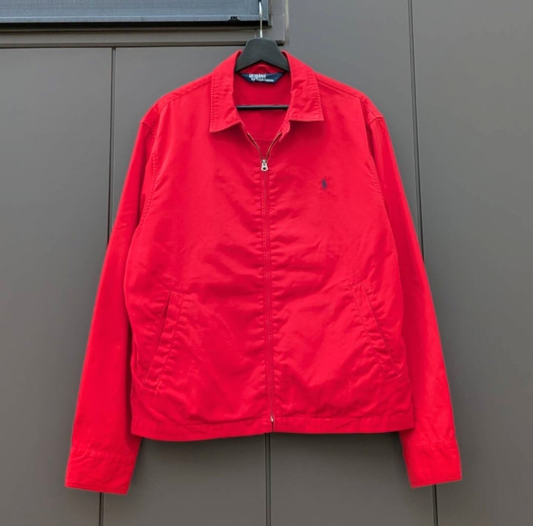 ralph lauren swing top jaket "red" 小岩店