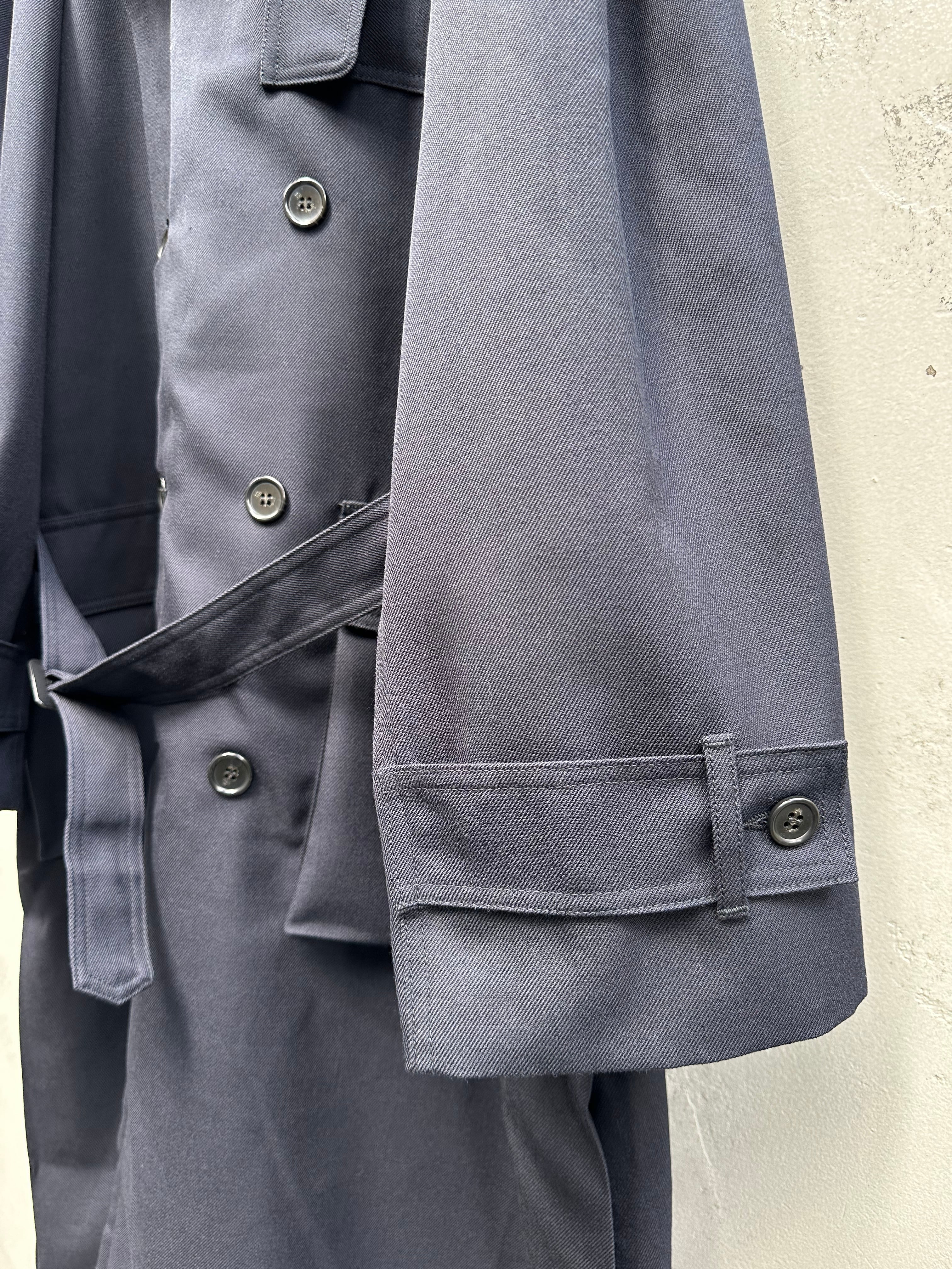 『VOAAOV』BISHU WOOL ONI SURGE Trench Coat / NAVY | SUKIKIRAI powered by BASE