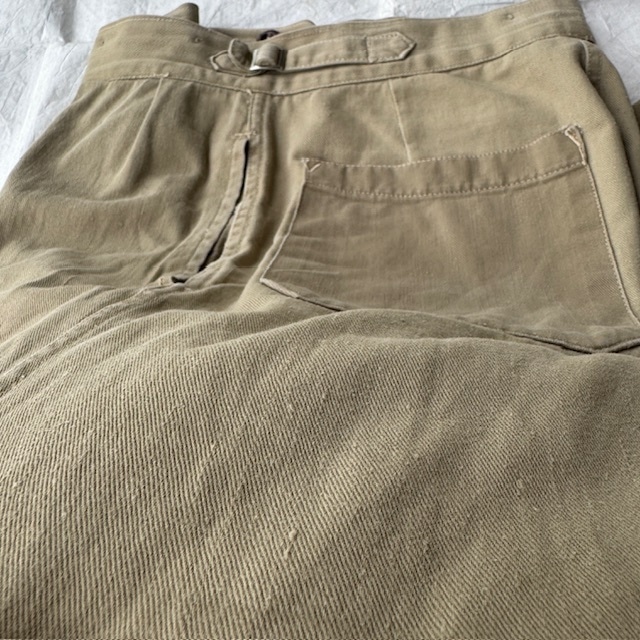オーストラリア軍 Australian Army グルカパンツ 50s カーキドリル 2プリーツ ミリタリー ヴィンテージ古着 画像12