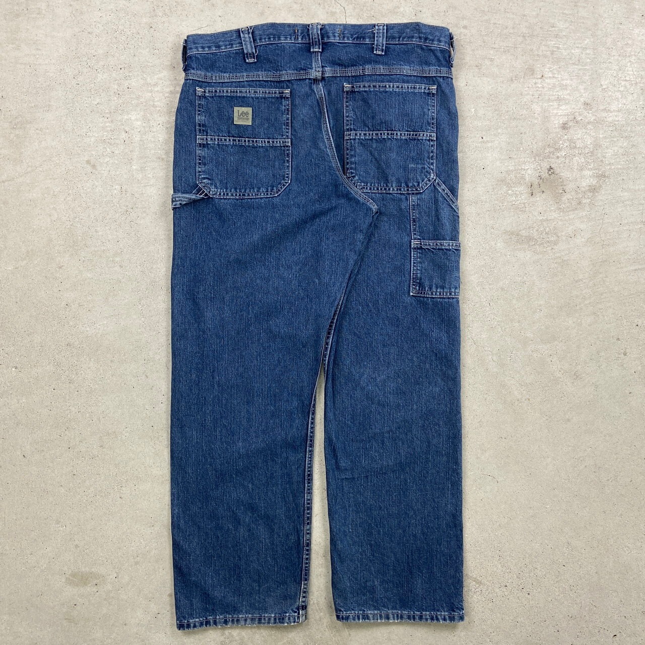 Lee DUNGAREES リー デニムペインターパンツ メンズW38 古着 ワーク 