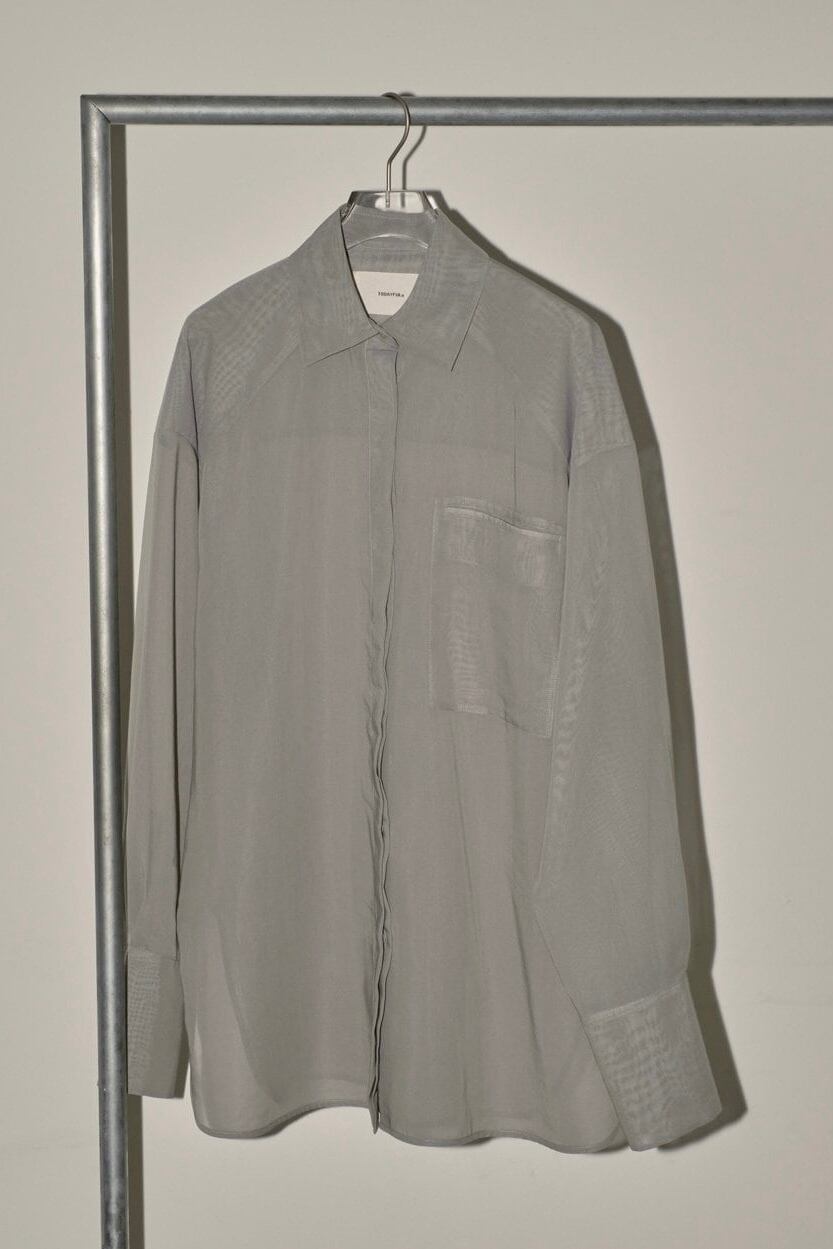 TODAYFUL Organdy Over Shirts オーガンジーオーバーシャツ Pistachio 