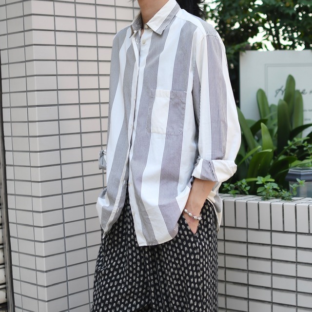 Alternate stripe shirt