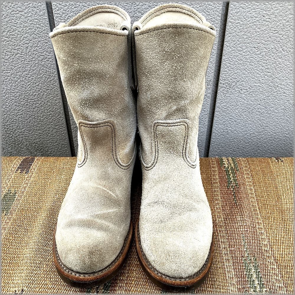 ☆RED WING レッドウイング ビンテージ 80s 81年 羽根タグ スエード