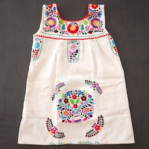 Mexican Embroidered Dress [Size 4T/110cm]