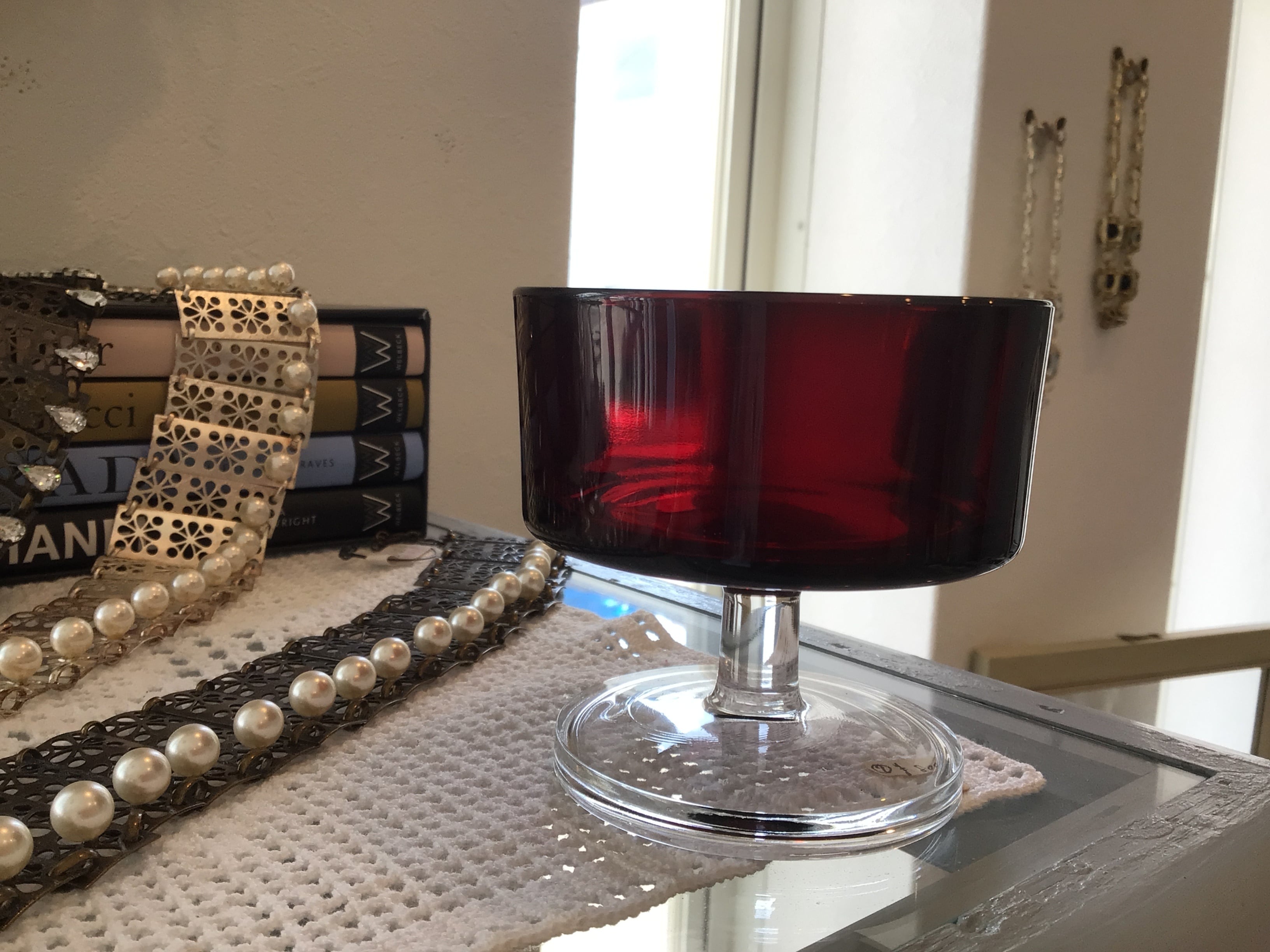 フランス リュミナルク ヴィンテージ デザートグラス | CORYNO CORYNE