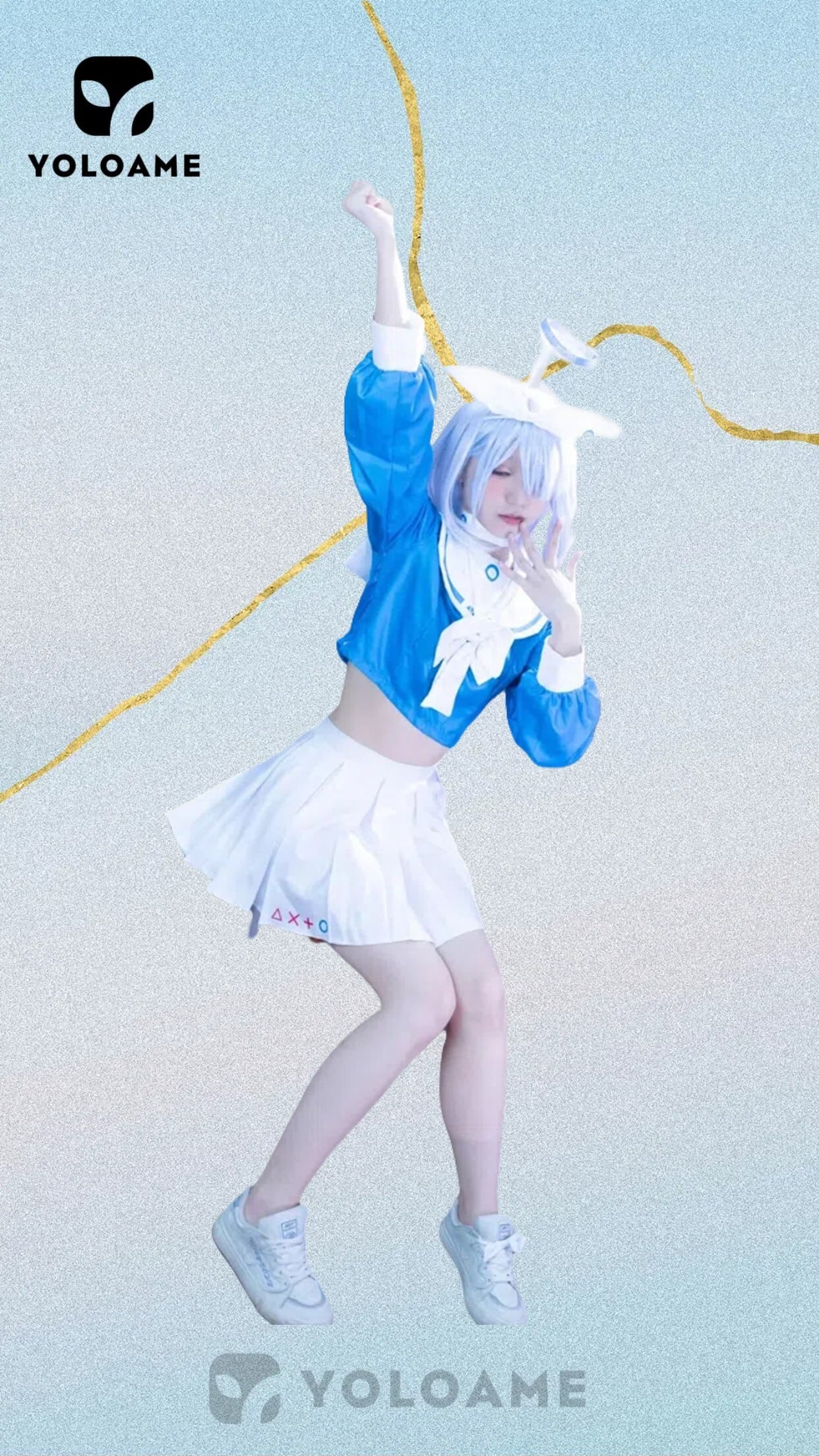 漫之星 ブルーアーカイブ アロナ コスプレ衣装 | YOLOAME公式コスプレ
