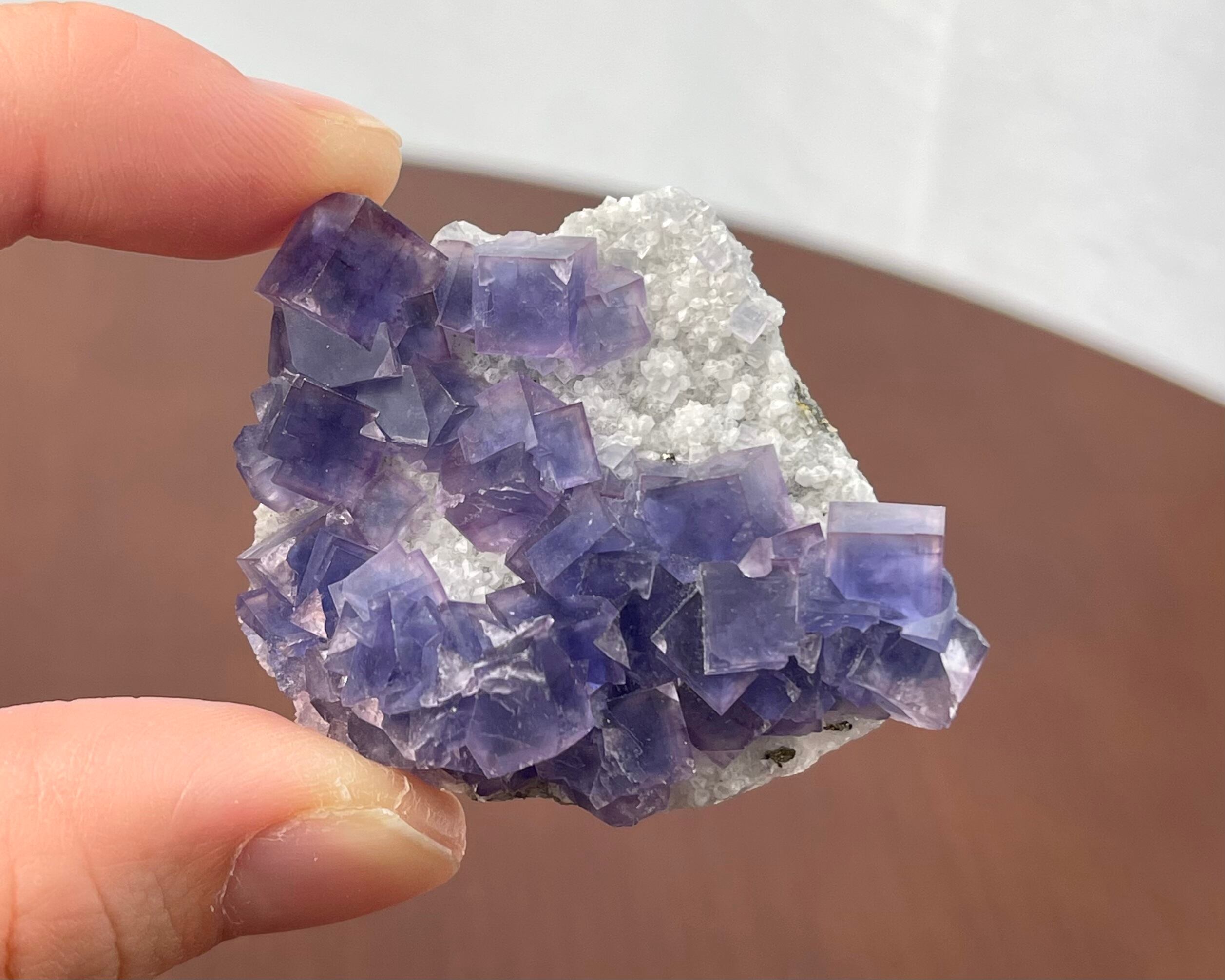 フローライト / クォーツ【Fluorite on Quartz】中国産 | PEANUTS MINERALS