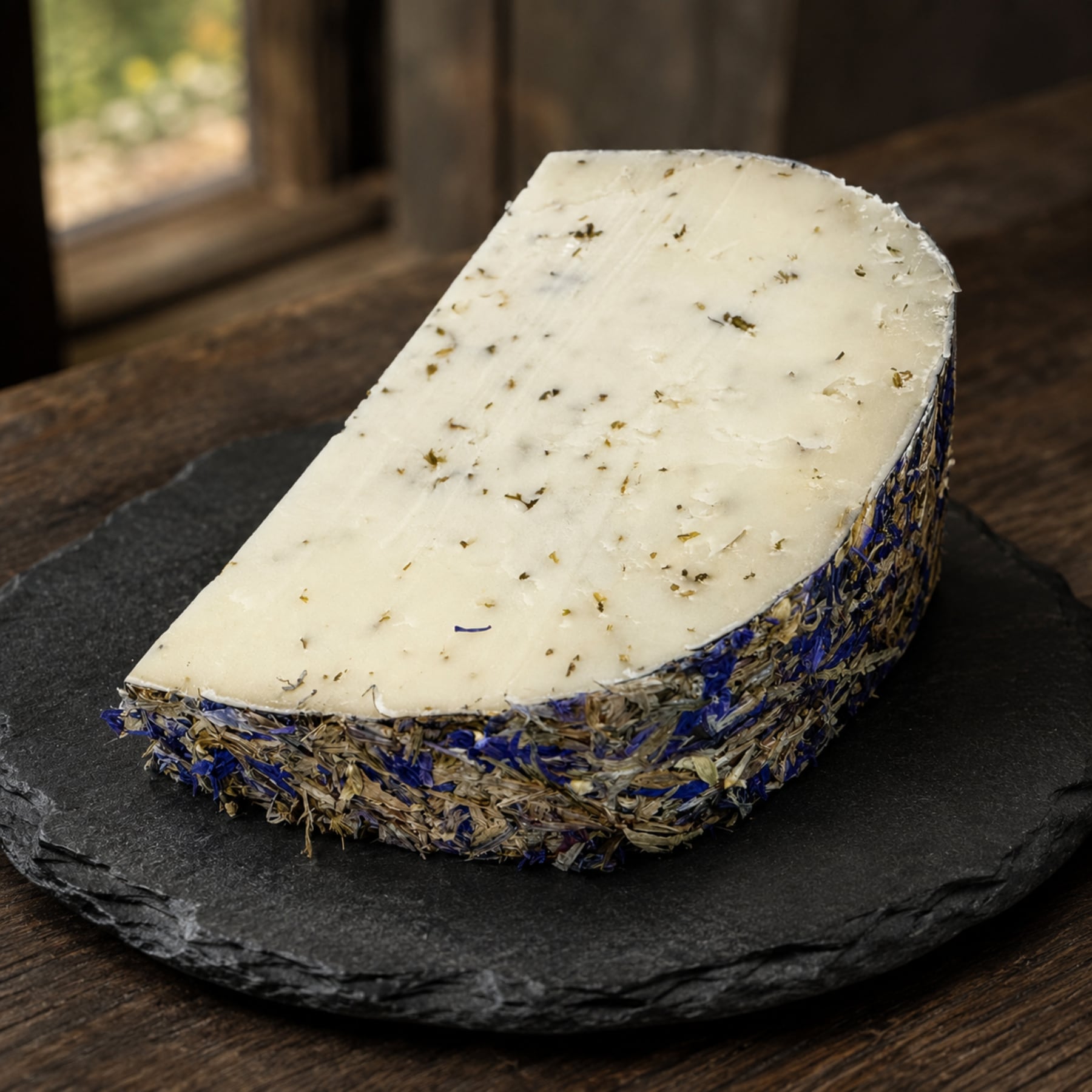 オランダ産 山羊ゴーダチーズ 100g|蜂蜜&タイムのやさしい香りと深み|ワイン・生ハムと好相性の大人の味わい Honey & Thyme Goat Gouda【Nature Kiosk】