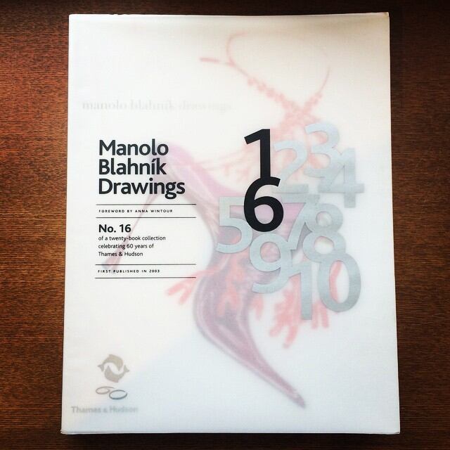 画集「Manolo Blahnik Drawings (60th Anniversary Edition) 」 - 画像1