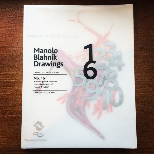 画集「Manolo Blahnik Drawings (60th Anniversary Edition) 」 - メイン画像