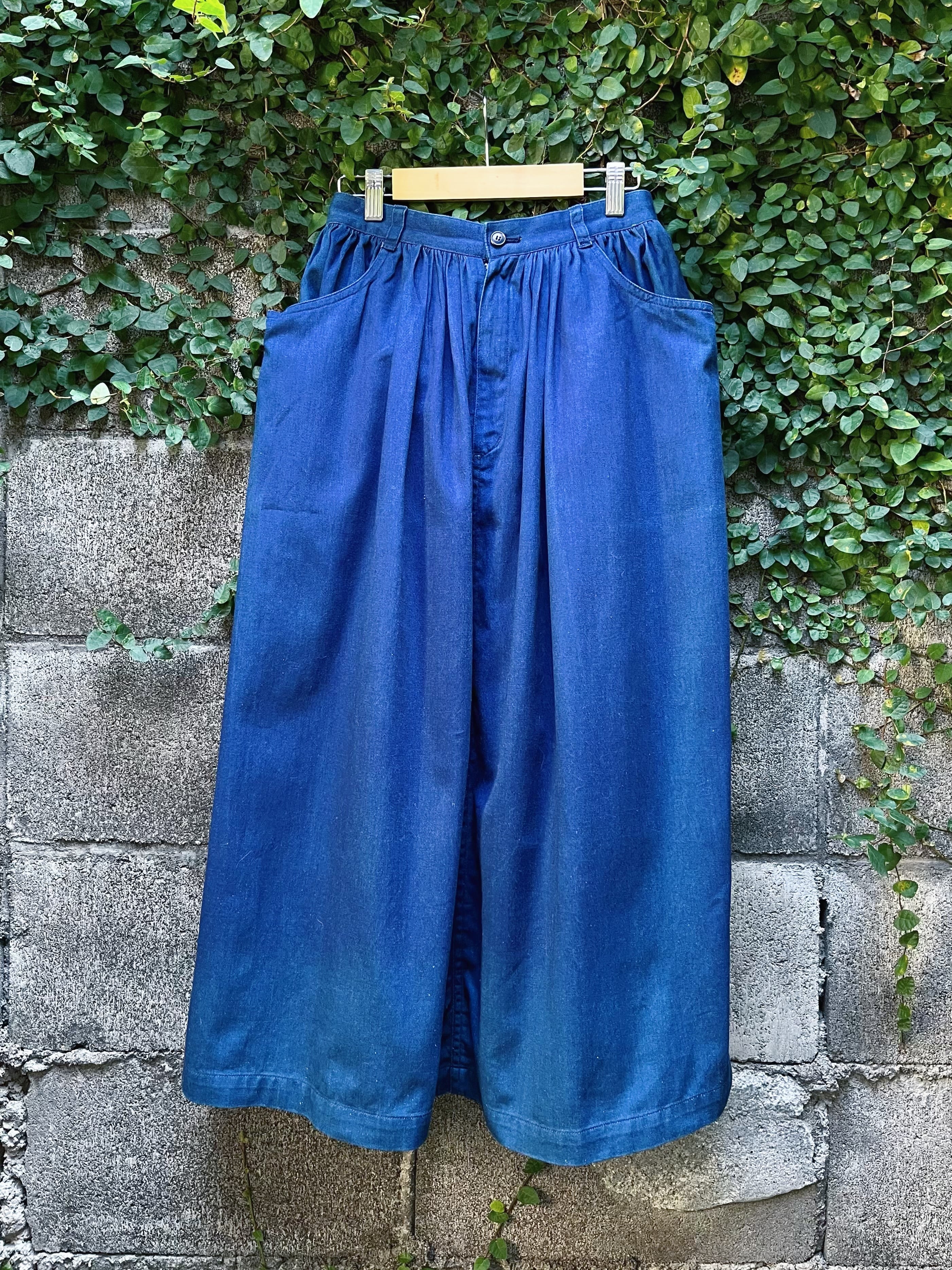 remake ✂︎ flower picking back pocket skirt