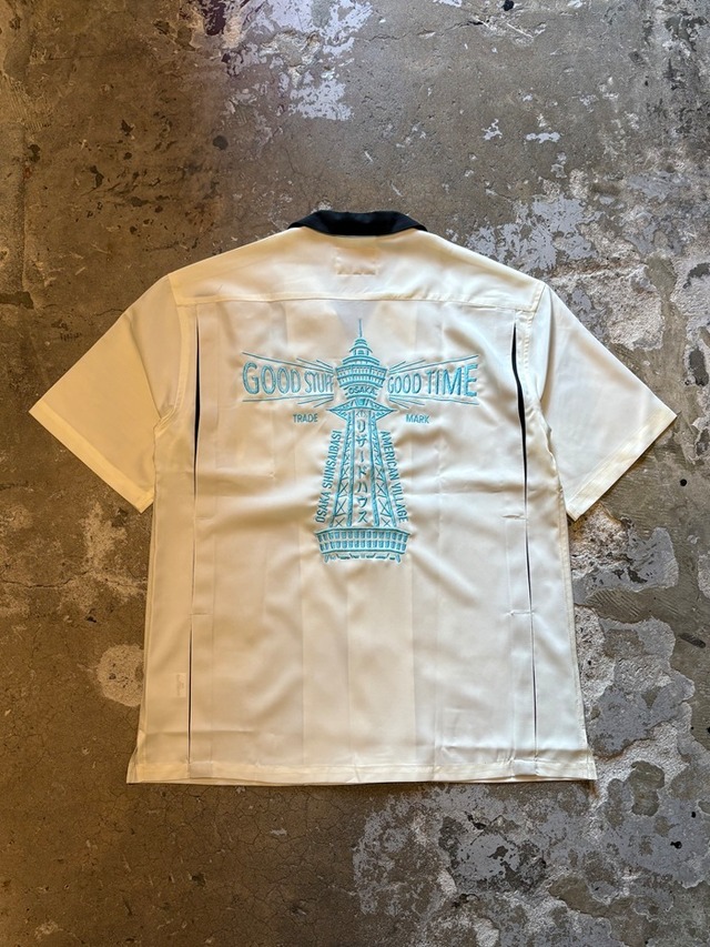 GENIUS CRAft / SYMBOLIC TOWER S/S BOWLING SHIRT / ボーリングシャツ / ORIGINAL / OFF WHITE