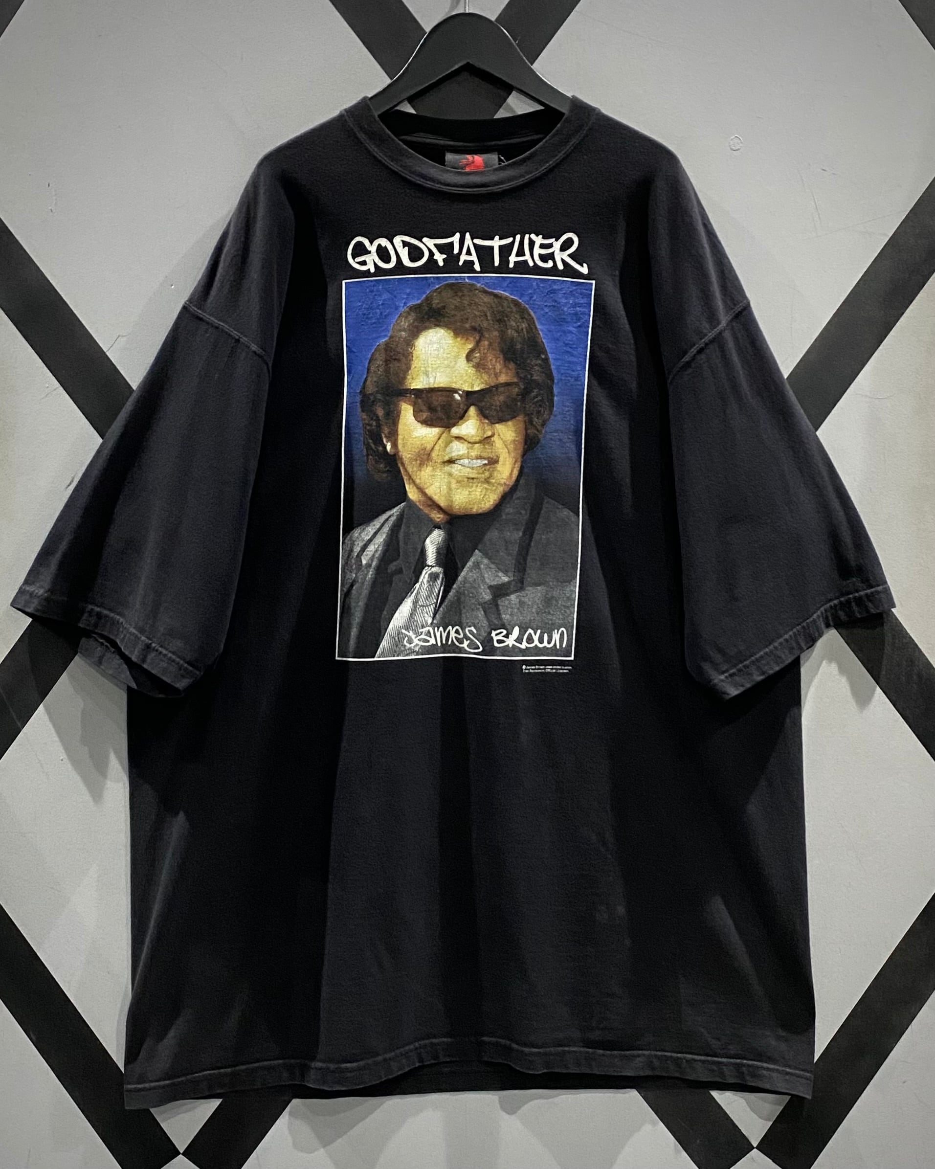 X VINTAGE】“James Brown” Photo Graphic Vintage T-Shirt | Caka(カカ