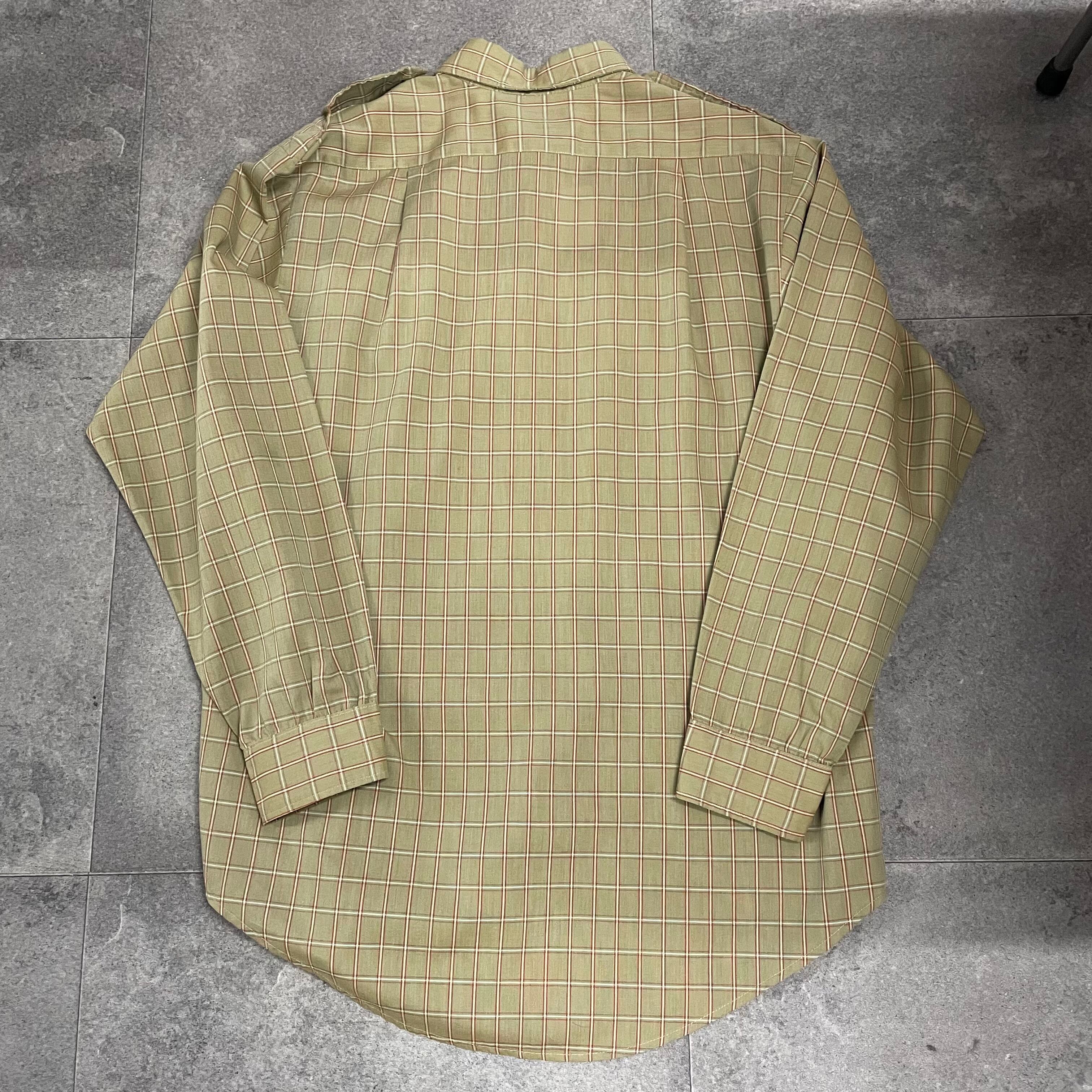 70s Eddie Bauer check shirt used memento