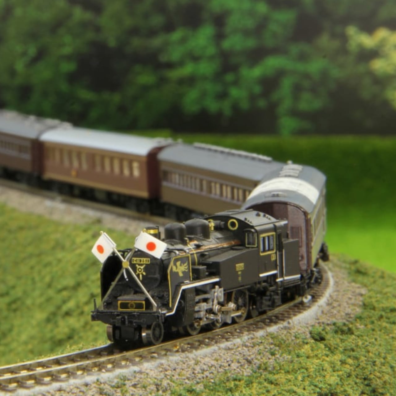 T019-7 国鉄 C11 蒸気機関車 251号機 お召し仕様 (JNR C11 Steam