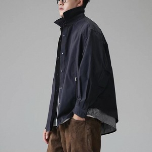 Layered style structured shirt 1300