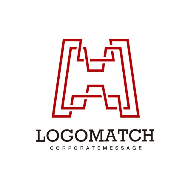 信頼をつなぐHのロゴ